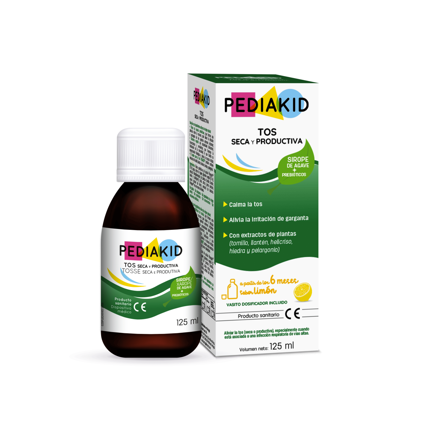 PEDIAKID® Tos Seca y Productiva - Jarabe para niños