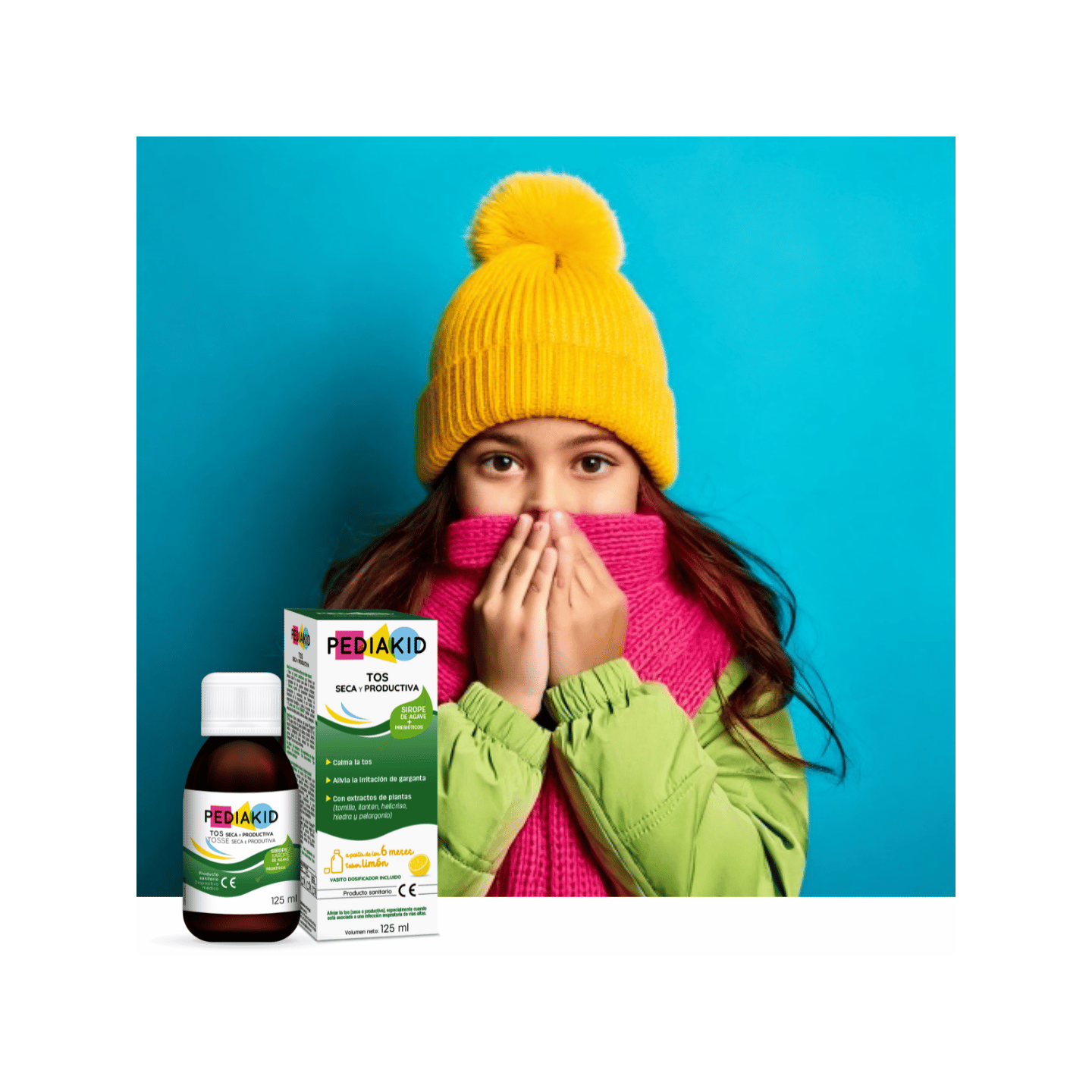 PEDIAKID® Tos Seca y Productiva - Jarabe para niños