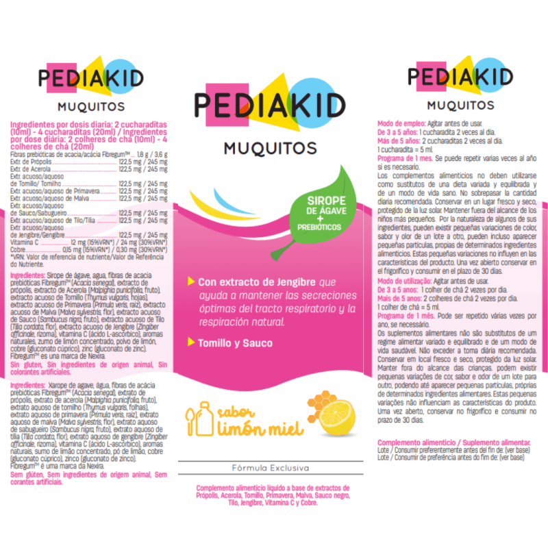 PEDIAKID® Muquitos - Jarabe para niños PEDIAKID® Muquitos - Jarabe para niños