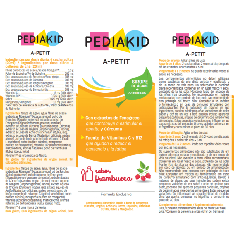 PEDIAKID® A-Petit - Jarabe para niños PEDIAKID® A-Petit - Jarabe para niños