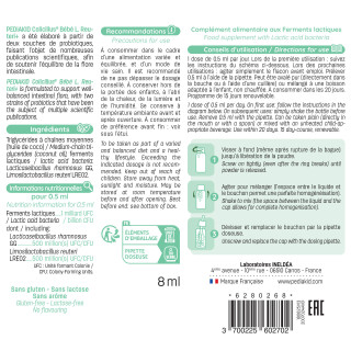 Colicillus® bebé L. Reuteri + | Complemento Alimenticio con Lactobacillus para Bebés