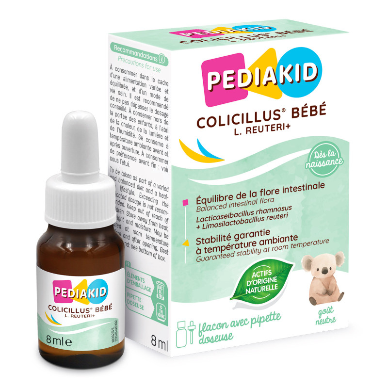 Colicillus® bebé L. Reuteri + | Complemento Alimenticio con Lactobacillus para Bebés