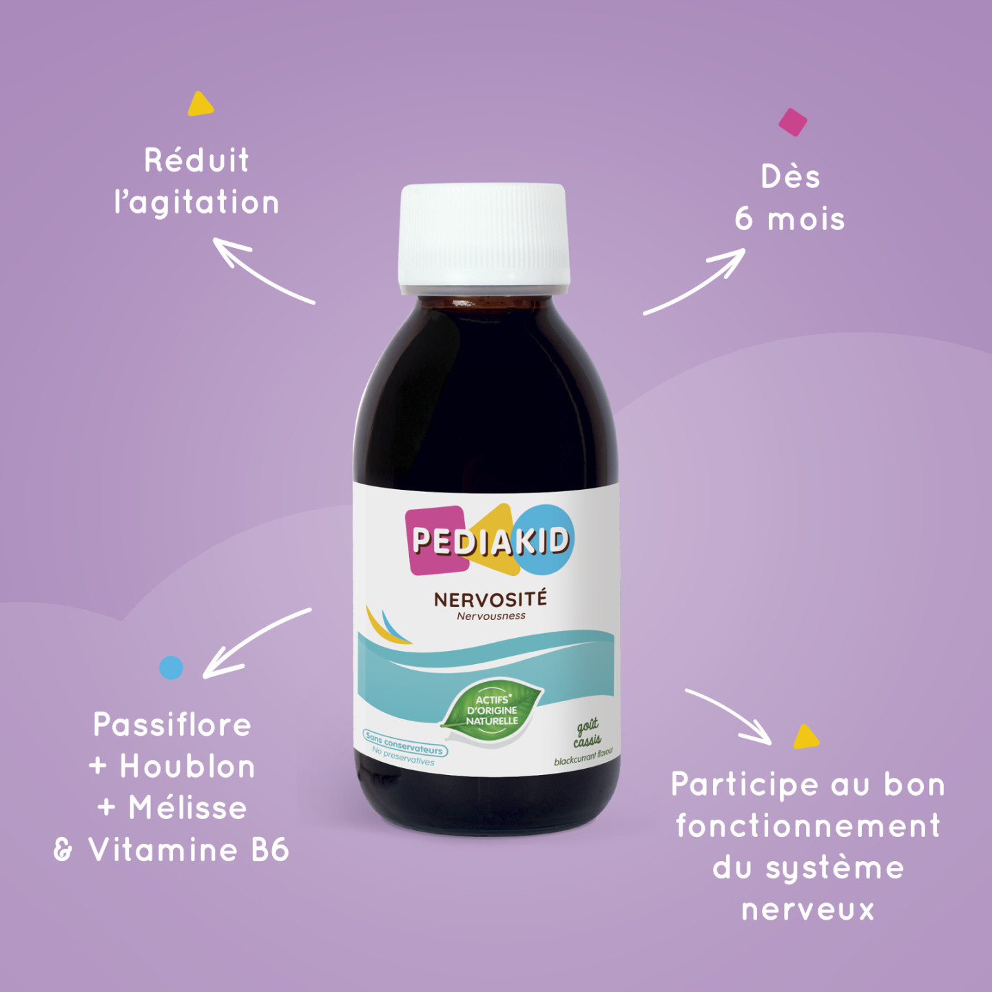 PEDIAKID® Sistema Nerviso- Jarabe para niños
